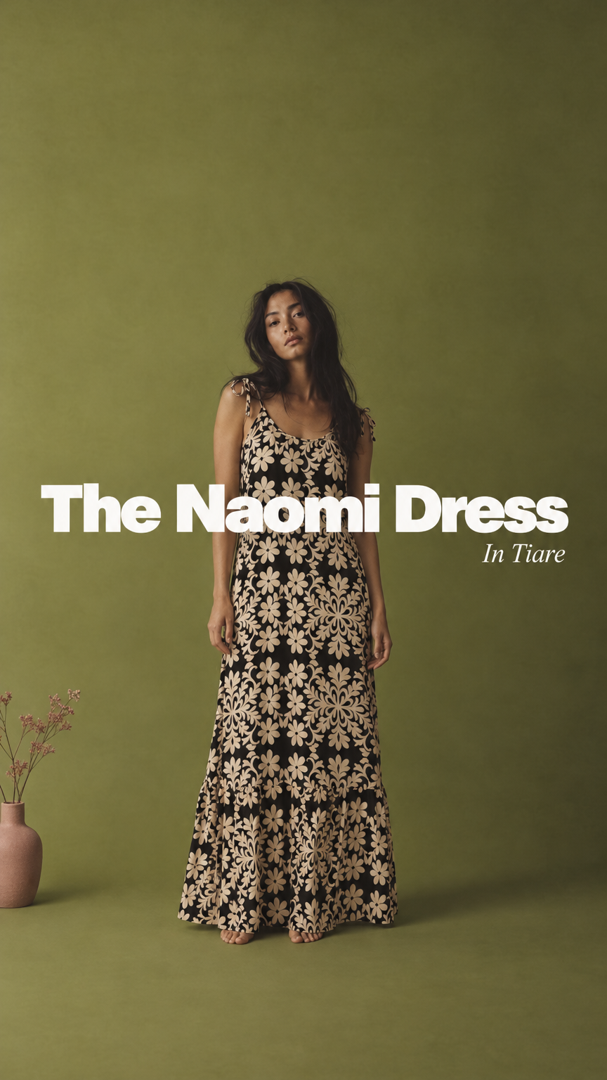 The Naomi Dress in Tiare