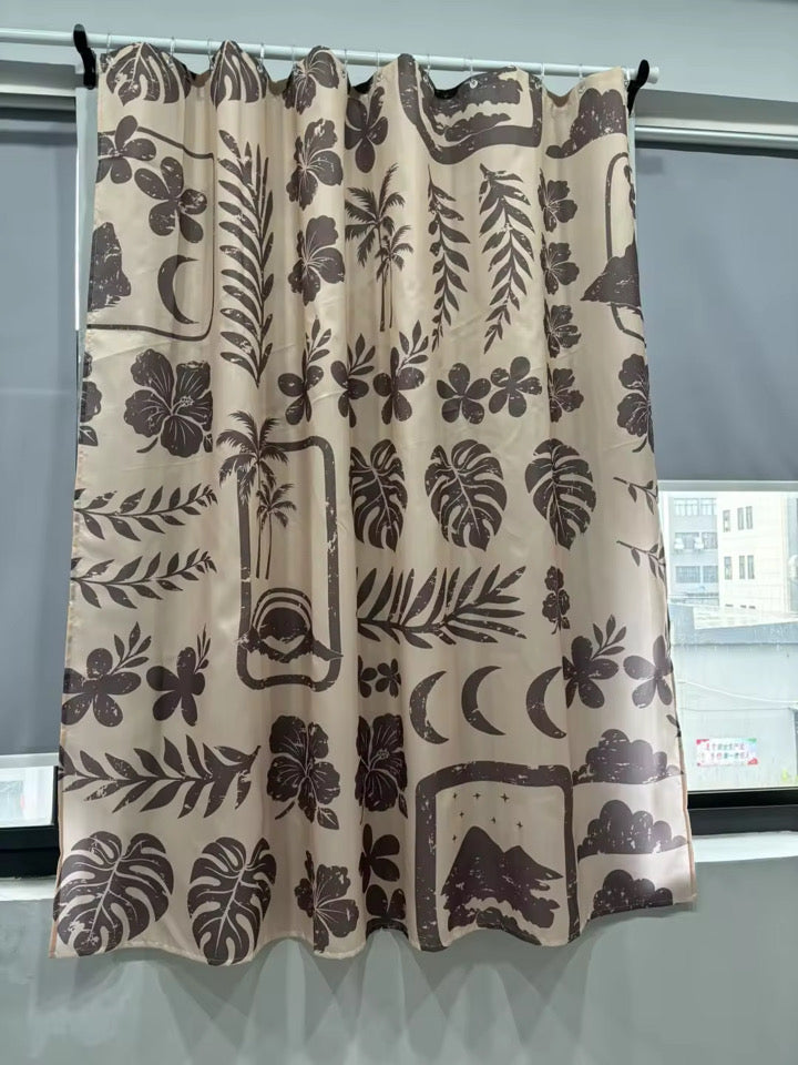 HA‘A HOME SHOWER CURTAIN SET