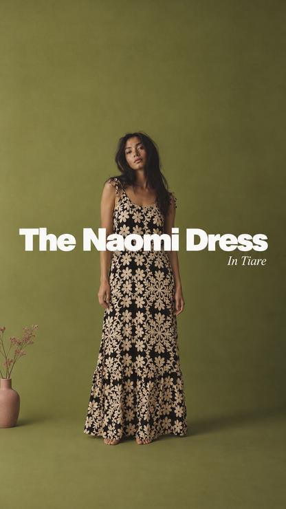 The Naomi Dress in Tiare